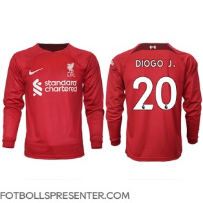 Liverpool Diogo Jota #20 Hemma Matchtröja 2022-23 Långärmad